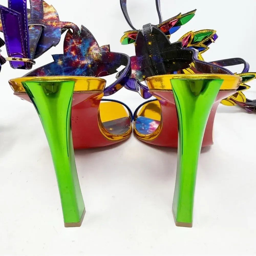 Christian Louboutin x Marvel Sea Warrior Gladiator Sandals Size 39.5 - Picture 13 of 15